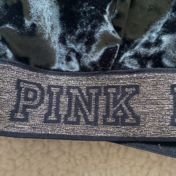 Pink Victoria Secret Velvet Bra - Picture 3 of 3
